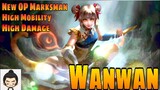 New Hero Wanwan Mobile Legends: Bang Bang | Most Difficult Marksman