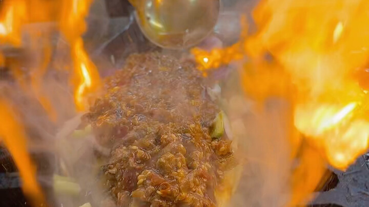 Grilled Bullfrogs on a Hot Plate