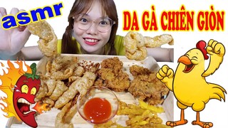 Da gà tỏi ớt chiên giòn rụm ASMR #155