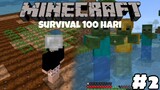 minecraft survival 100 hari (6-8) | membuat kebun wortel dan bertarung