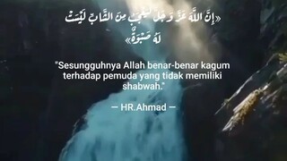 "Mau tau pemuda yang di kagumi ALLAH?