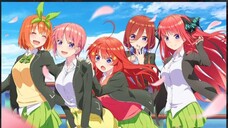 5-Toubun no hanayome ❤️🧡💛💚🤎