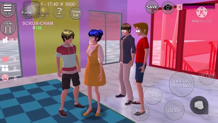 ปาตี้วาเลนไทน์กัน #SakuraSchoolSimulator