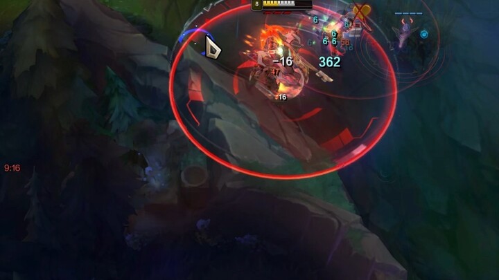 أبطئ التسلسلات القتالية حتى يراها الجميع بوضوح.