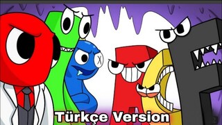 RAINBOW FRIENDS Vs. ALPHABET LORE! (ANİMASYON - TÜRKÇE) Rainbow Friends Hikayesi Animation