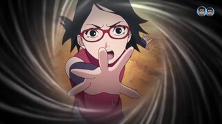 Sakura se Sacrifica Para Proteger a Sarada, Sakura Ignora a Sasuke y Abraza a Sarada