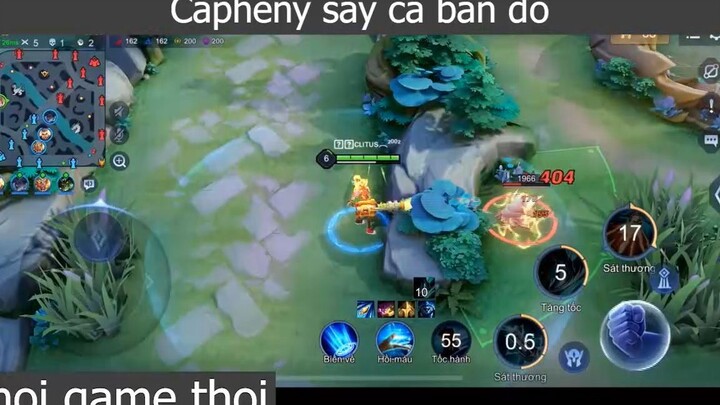 Capheny sấy cả bản đồ p1 #choigamethoi