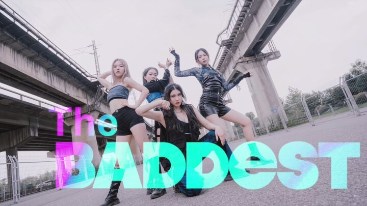 【1Z】Girl group eksklusif Changsha, K/DA menampilkan cover powerful dari "the baddest" pada suhu 40 d