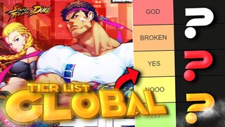 *UPDATED* BEST TEAM TIER LIST!!! (Street Fighter Duel)