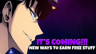 BIG RELEASE NEWS & WAYS TO GET MORE FREE REWARDS! [Solo Leveling: Arise]