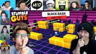 Keseruan Gamer Pertama Kalinya Bermain Di Map Block Dash | Stumble Guys Indonesia