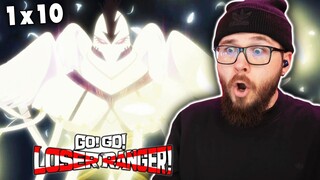 BOUND BY NOONE! | GO GO LOSER RANGER Episode 10 REACTION