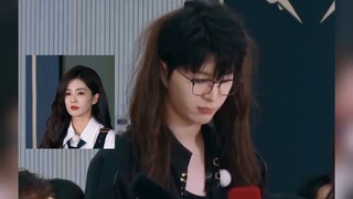 Fan Chengcheng: Bailu, your wig fell off!