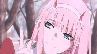 [Darling in the FRANXX/02] Bunga yang Sangat Cantik Seperti Rambut Zero Two