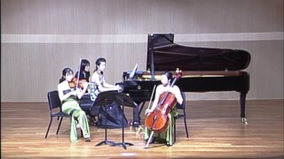 JinHee Kim, violin- Trio ECA, Cafe Music by Schoenfeld, 1st mvt; 카페 뮤직