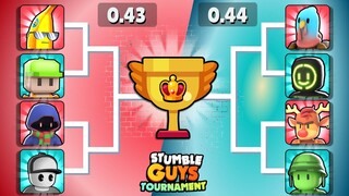 STUMBLE GUYS  CUP | NEW SKIN 0.43 VS 0.44 | TOURNAMENT PLAY