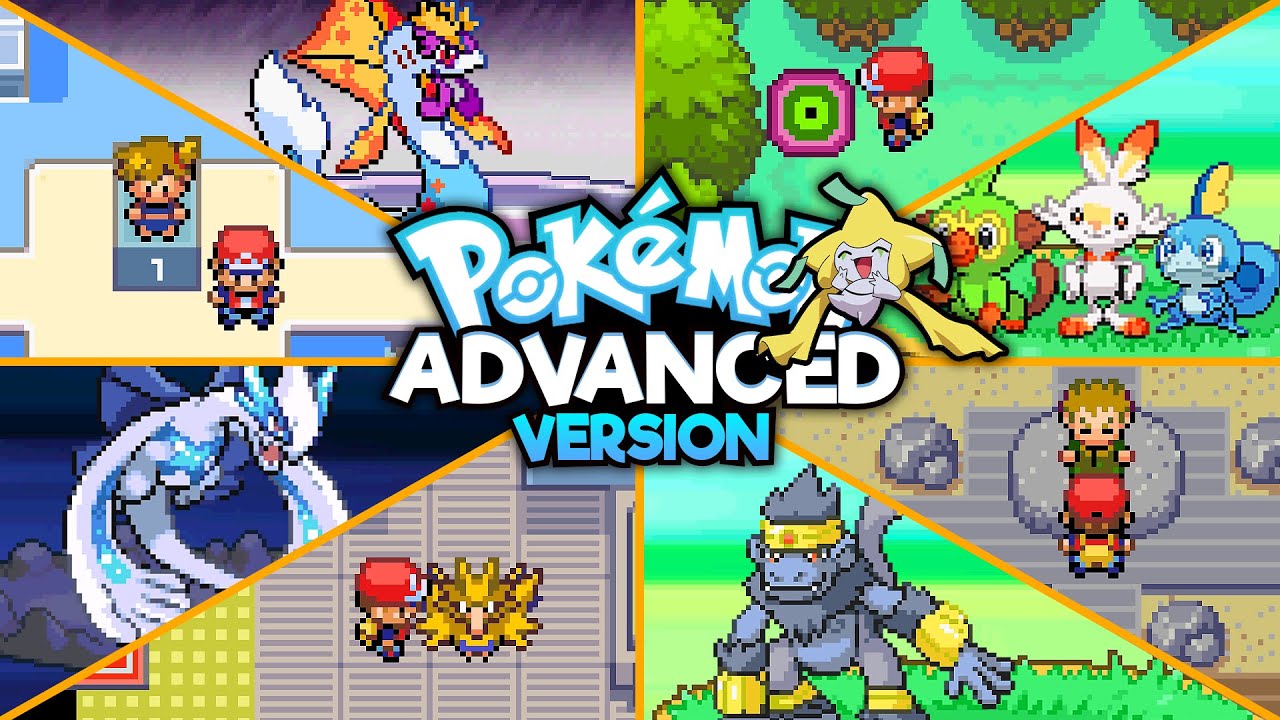 NEW Completed Pokemon GBA Rom With Mega Evolution, Gigantamax, Galar  Region, Hisuian Form & CFRU! 
