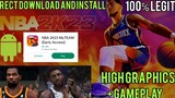 NBA 2K23 MY TEAM (MOBILE ANDROID GAMEPLAY)