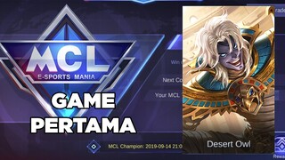 #RENGGAJAHAT TEMEN NGGAK BOLEH SAVAGE - MCL MOBILE LEGENDS GAME 1