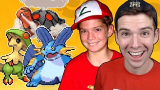 Pokémon Emerald, but I use My Original Team