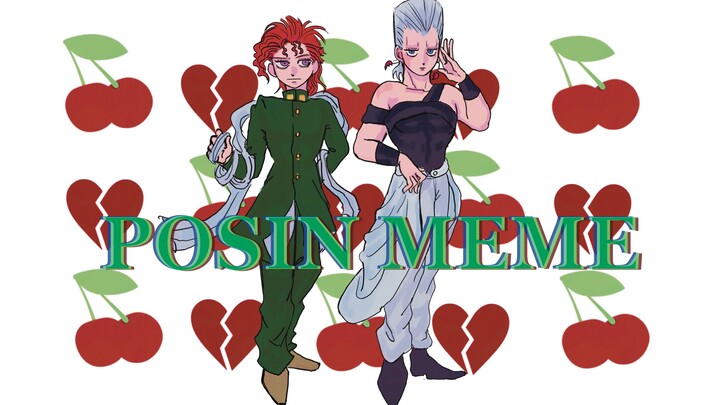 [JOJO/Hanami]Posin meme