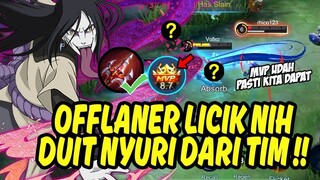 HERO CURANG DUIT TIM SENDIRI DIAMBIL, ITEM JADI SENDIRI TANPA FARMING AUTO MVP -