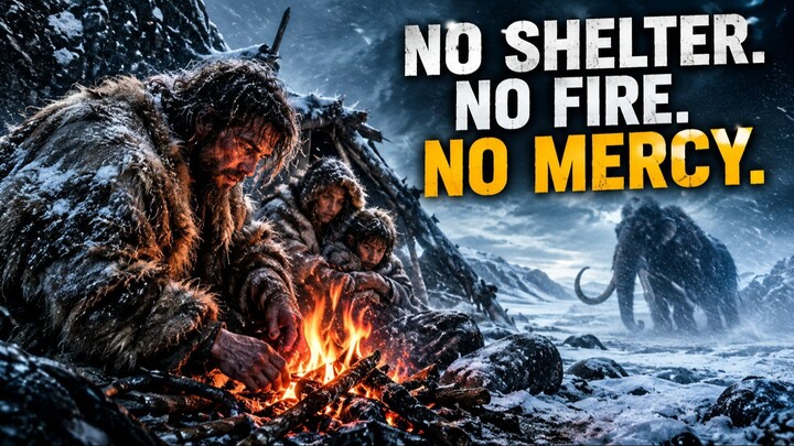 Why You Couldn't Survive the Cold of the Ice Age (30,000 BC)