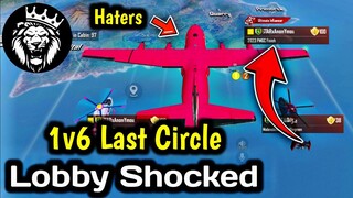 Full Intense Conqueror Lobby Match ( 1v6 Last Circle ) / PUBG MOBILE