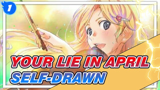 Your lie in April|【Self-Drawn AMV 】Drawing process_1