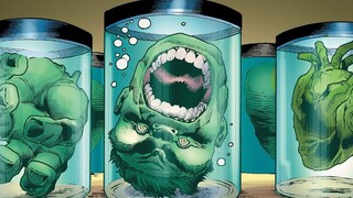 The Strongest Hulk in History! He was cut into 80 pieces and put into a jar, but he was still able t