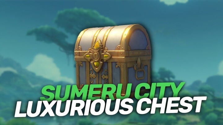 Lokasi Luxurious Chest di Sumeru City | Genshin Impact