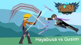 Hayabusa vs Gusion stick nodes animation