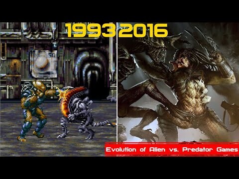 Evolution of Alien vs. Predator Games [1993-2016]
