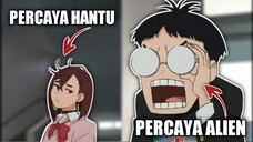 MC di anime ini kerasukan setan dan akan melawan ALIEN dan HANTU Caboel