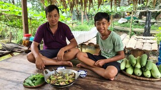 Đi 5 ngày về chòi lạ quá. Cơm trưa cá kho bầu - Bin Đen Miền Tây # 198