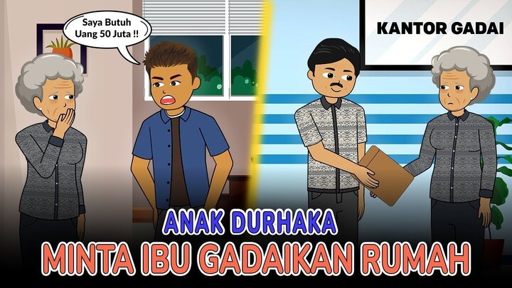 Anak Durhaka! Ibu Rela Gadaikan Rumah Demi Anak yang Lupa Diri