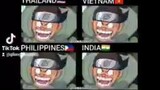 Naruto dub Arab Indonesia Thailand Russia Philippines India Vietnam Malaysia English