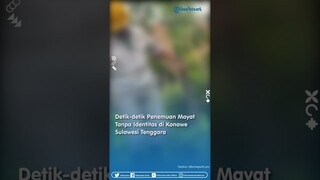 BREAKING NEWS Warga Digegerkan Penemuan Mayat Tanpa Identitas di Konawe Sulawesi Tenggara