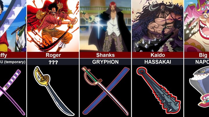 Weapon of One Piece Characters