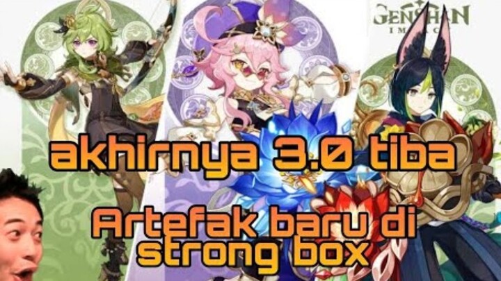 Akhirnya 3.0 Tiba.. tapi yang di tunggu adalah strongbox bukan sumerunya | Genshin Impact Indonesia