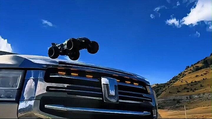 Which do you choose, the car or the scenery?