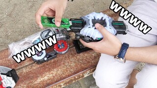 让没看过假面骑士的日本朋友第一次玩变身腰带是何种体验（二）——品红腰带&时空驱动器【模玩杂货部】