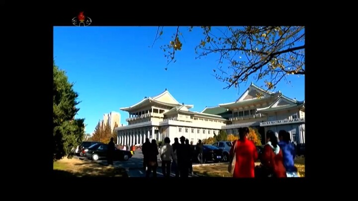 Ato comemorativo pelo 80º aniversário da fundação da Fábrica Geral de Impressão de Pyongyang