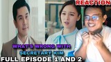 What's Wrong with Secretary Kim | Full Episode 1 And 2 (MARCH 22, 2024) REACTION