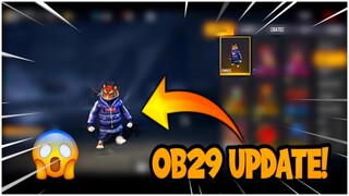 OB29 ADVANCE SERVER FREE FIRE NEW PET?😱 FREE FIRE OB29 UPDATE