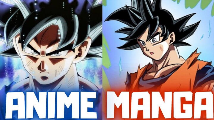 EXPLICACIÓN: DIFERENCIAS GOKU ANIME VS GOKU MANGA | DRAGON BALL SUPER | DRAGON BALL SUPER MANGA #dbs