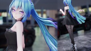 Miku's new gradient black stockings!