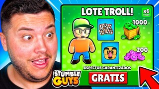 CONSIGUE GRATIS la NUEVA SKIN TROLL en STUMBLE GUYS! *date prisa* 😱
