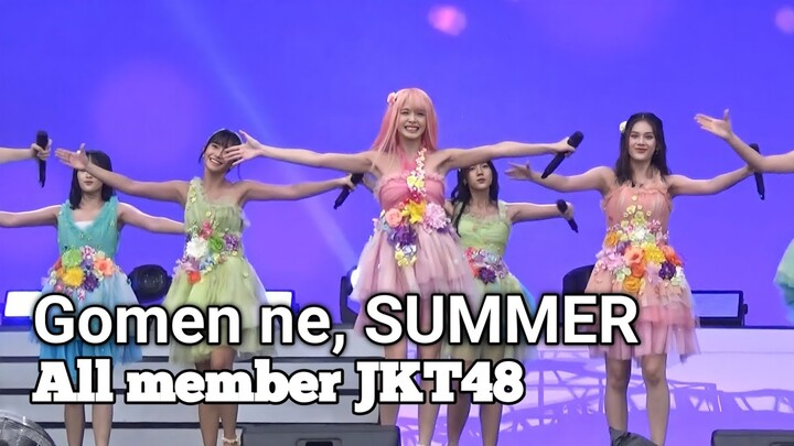 [Fancam] JKT48 - Gomen ne, SUMMER | JKT48 Summer Fest - Show 1: NAMI