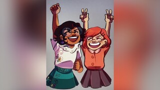 I just watched turningred it made me emotional disney pixar meilee mirabel encanto fyp fypシ art